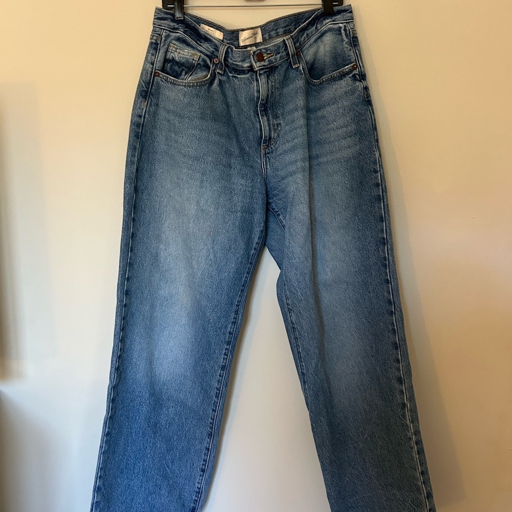 Wide leg jeans